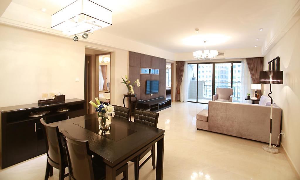 Xcellent International Serviced Apartment Guangzhou Dış mekan fotoğraf