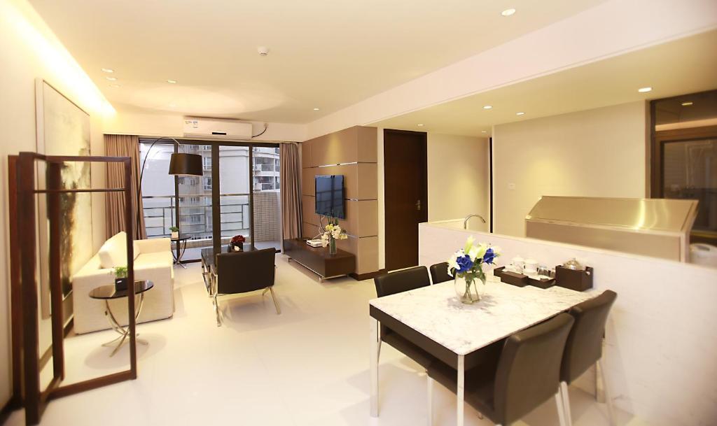 Xcellent International Serviced Apartment Guangzhou Dış mekan fotoğraf