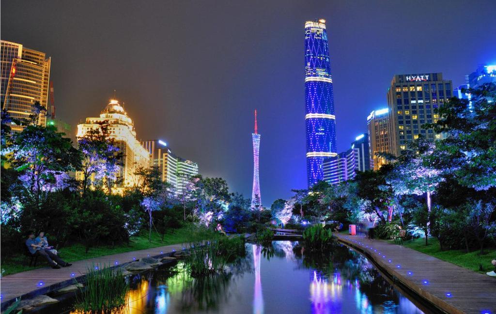 Xcellent International Serviced Apartment Guangzhou Dış mekan fotoğraf