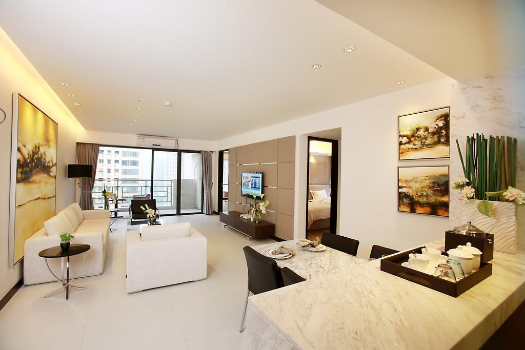 Xcellent International Serviced Apartment Guangzhou Dış mekan fotoğraf