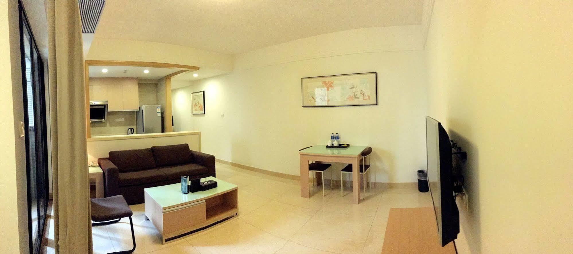 Xcellent International Serviced Apartment Guangzhou Dış mekan fotoğraf