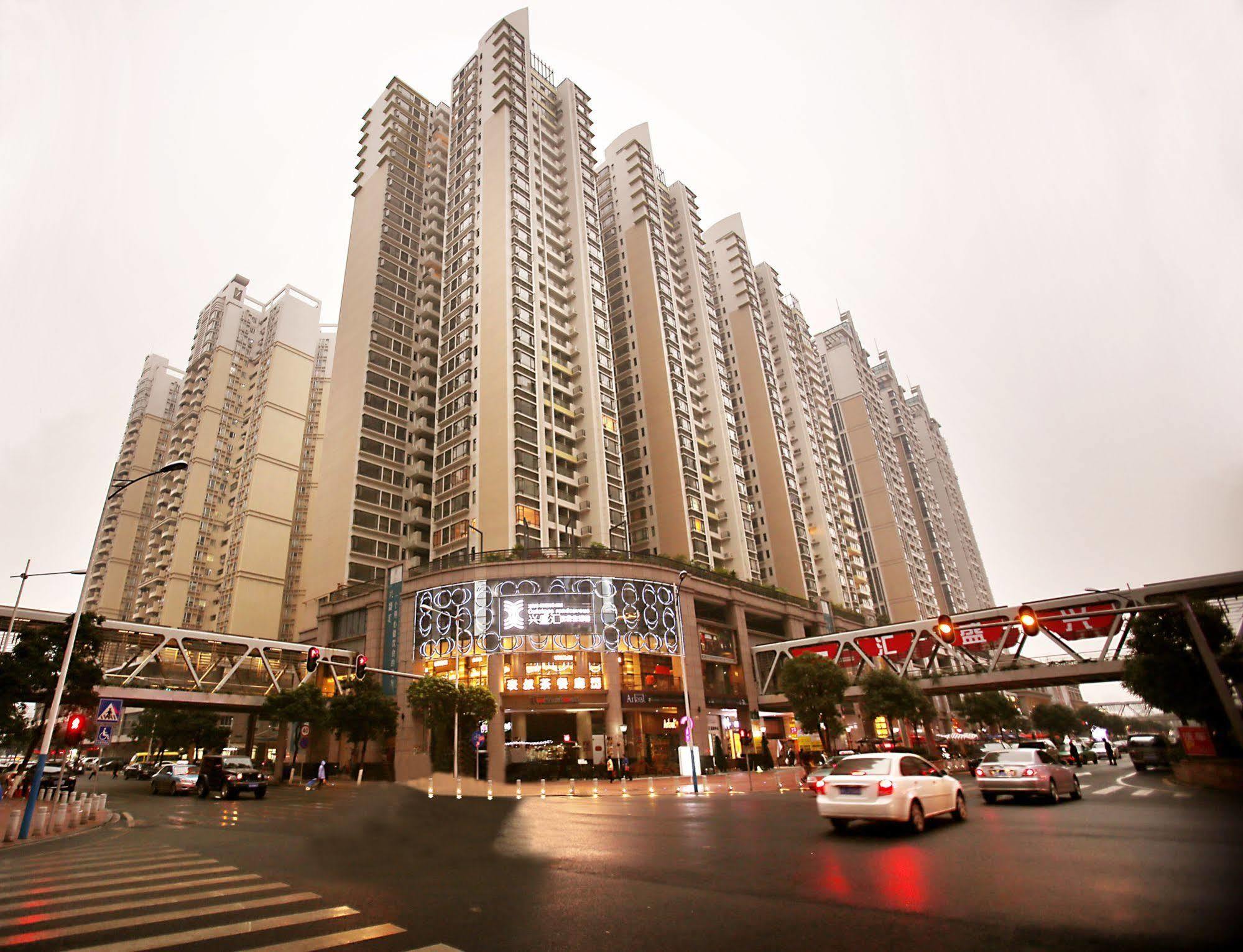 Xcellent International Serviced Apartment Guangzhou Dış mekan fotoğraf